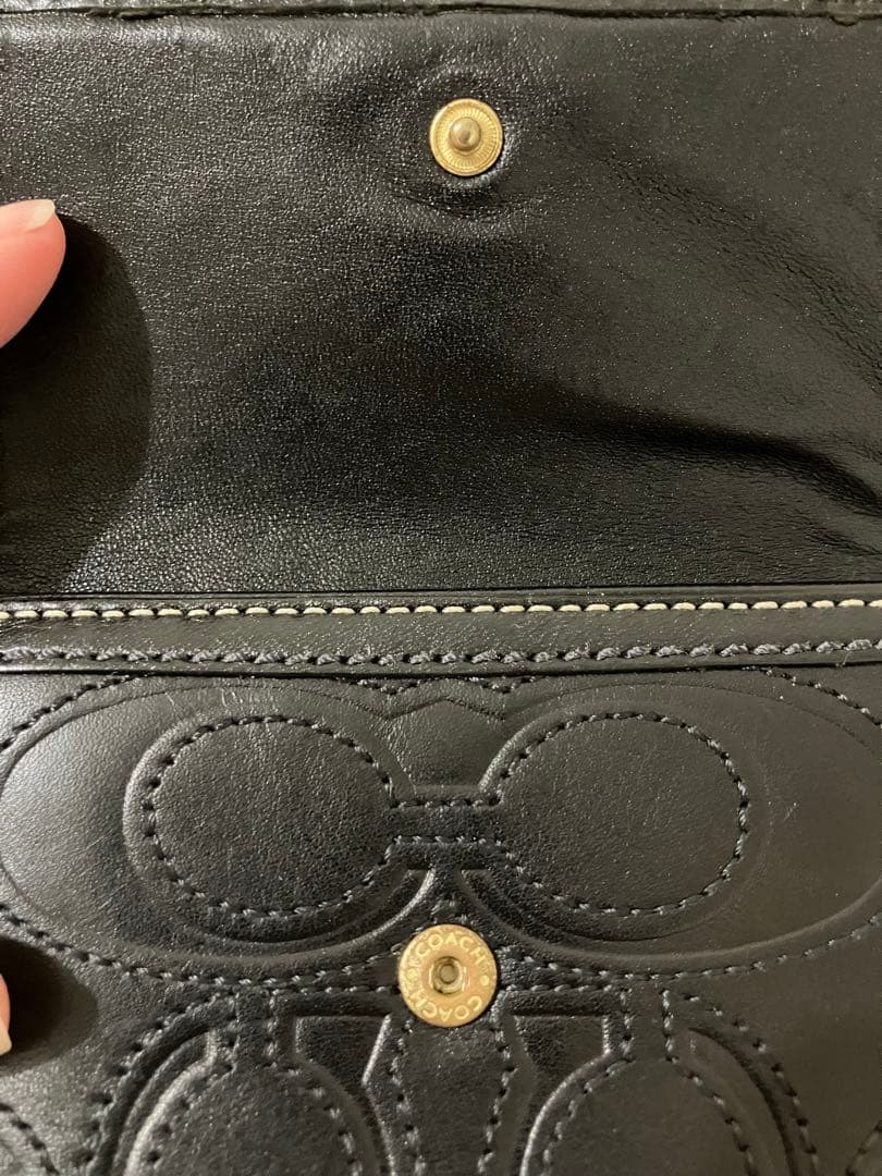 knk.sag 　COACH 三つ折り財布