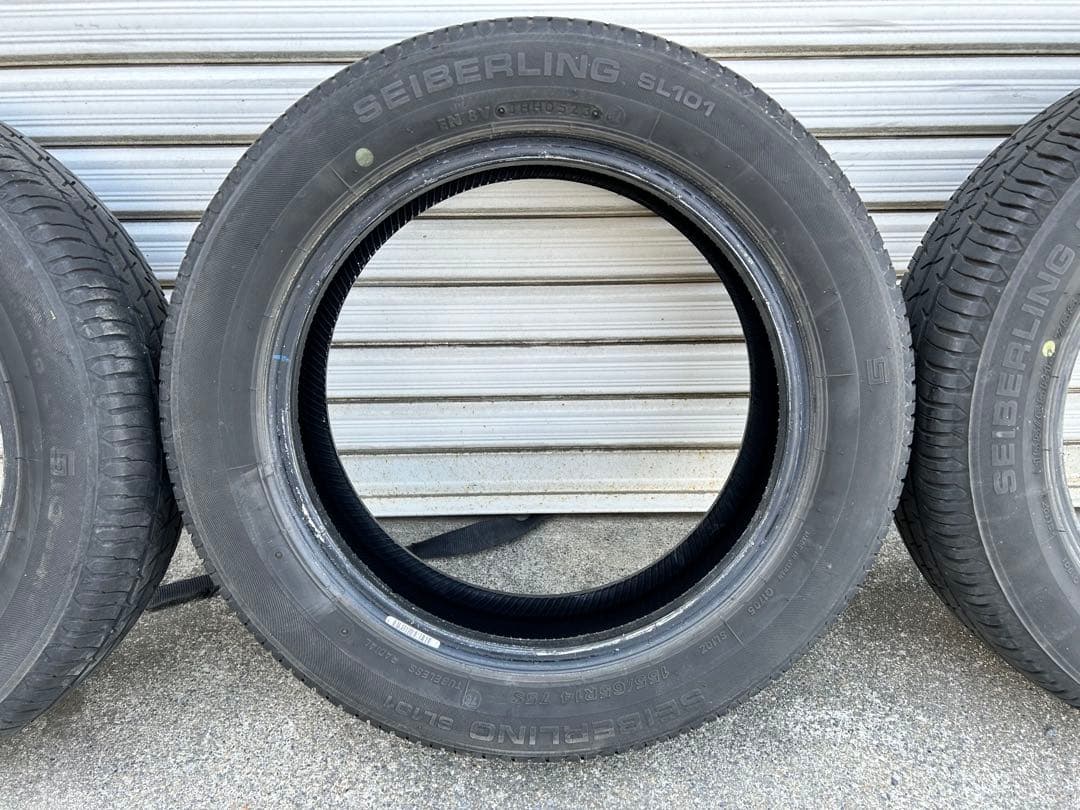 【23年式！溝たっぷり】軽自動車用155/65R14 4本セット 日本製