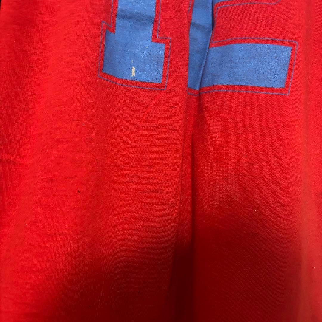 JCPenney 70s ヴィンテージ フットボールTシャツ シングルステッチ