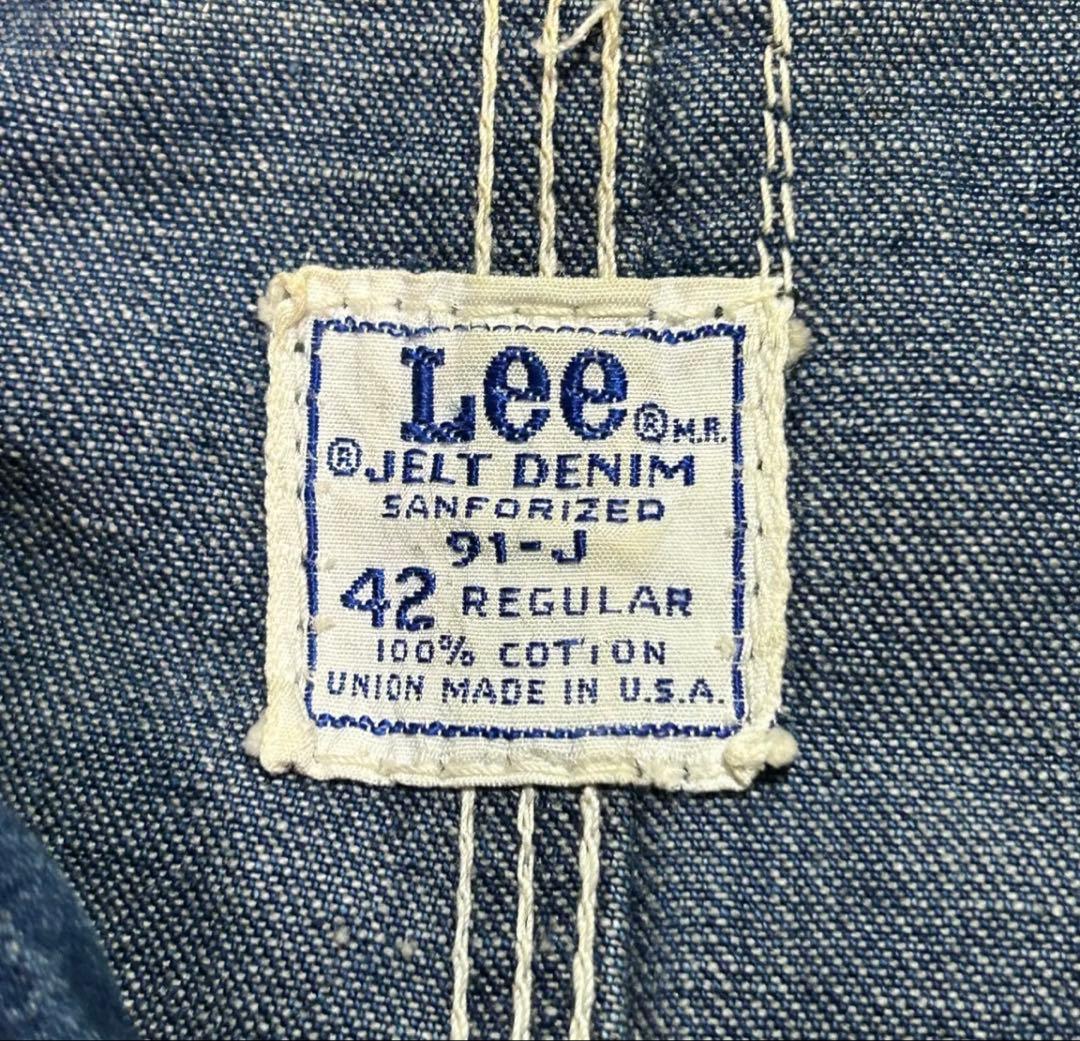 Lee 91-j 70s カバーオール 70年代　vintage