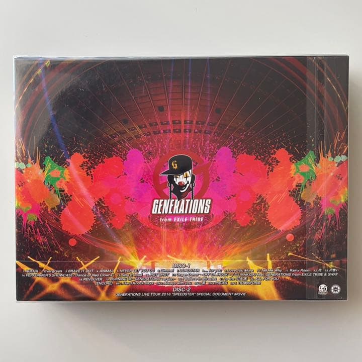 SPEEDSTAR GENERATIONS ブルーレイ Blu-ray