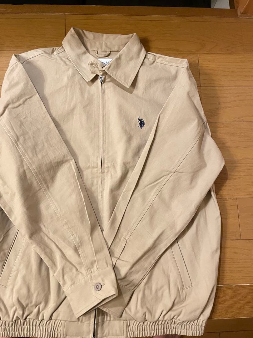 サ*シ様 polo ベージュ ジップアップジャケット