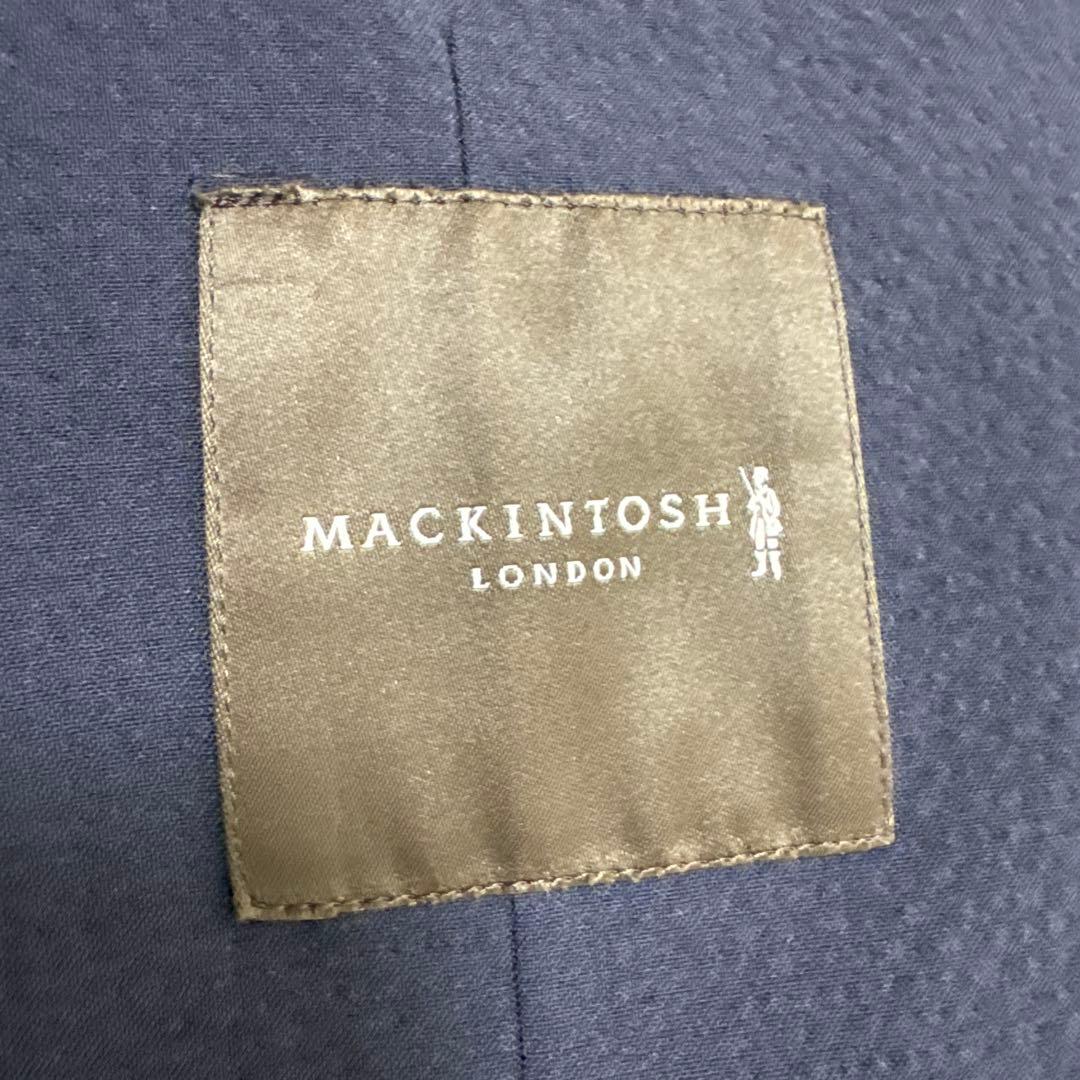 極美品 マッキントッシュロンドン テーラードジャケット 2B シアサッカー M