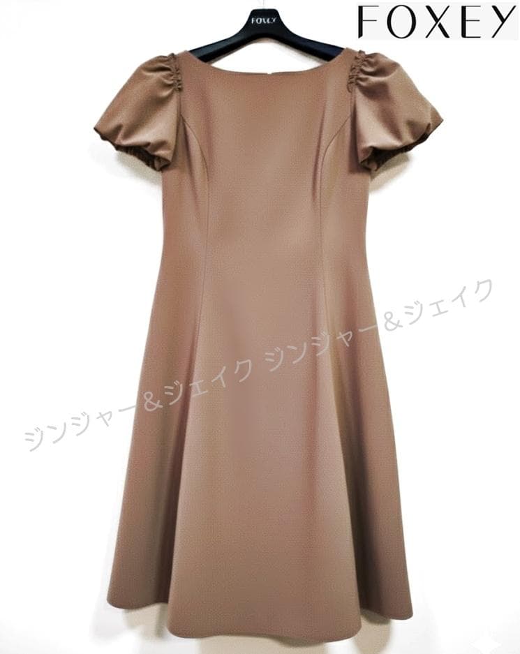 美品 FOXEY NEWYORK フォクシーニューヨーク ガーデニアティドレス
