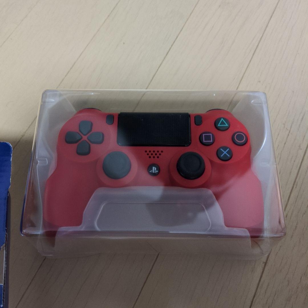 【純正品】PS4　コントローラー (DUALSHOCK 4) マグマ・レッド