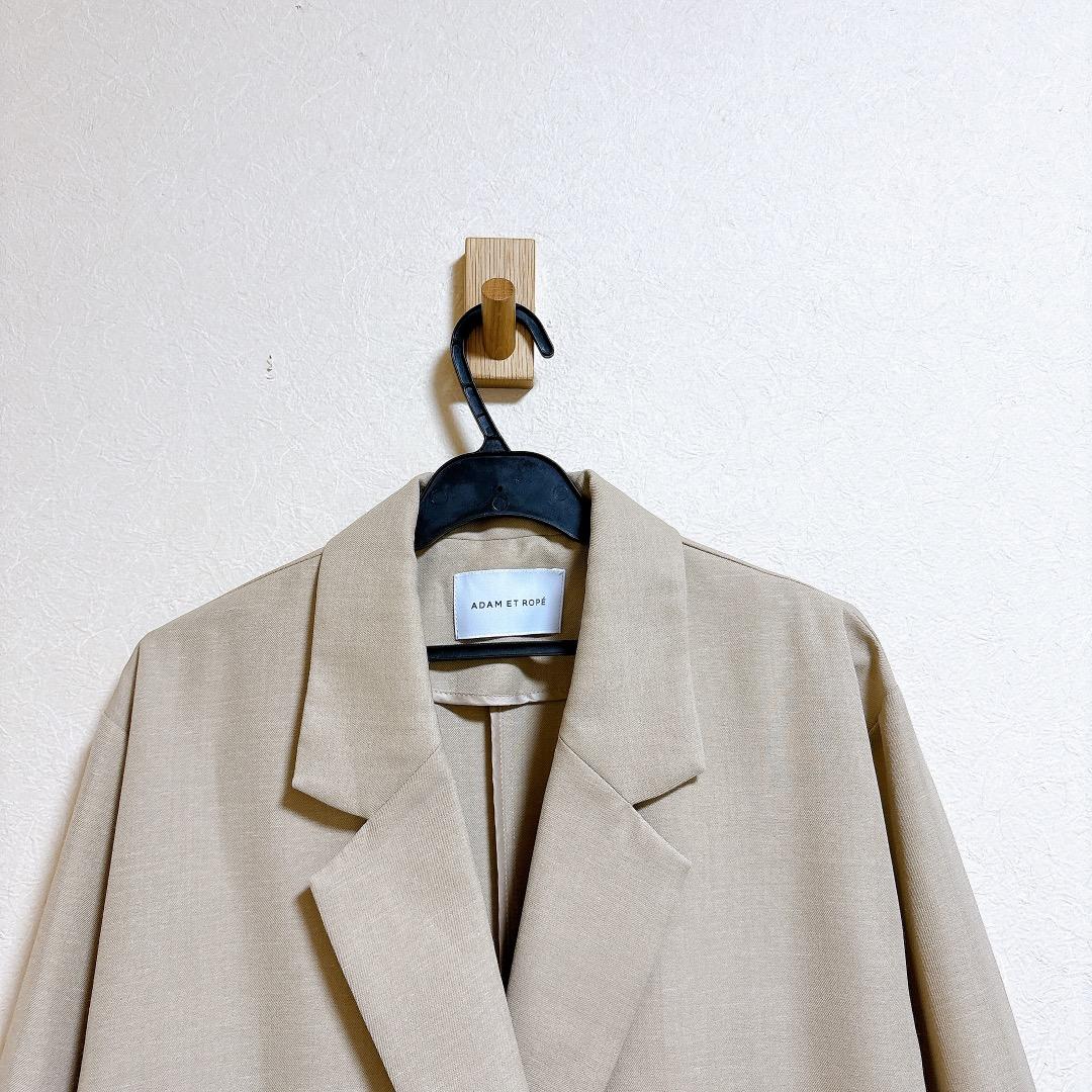新品 ADAM ET ROPE 【サステナブル】ドロップショルダージャケット