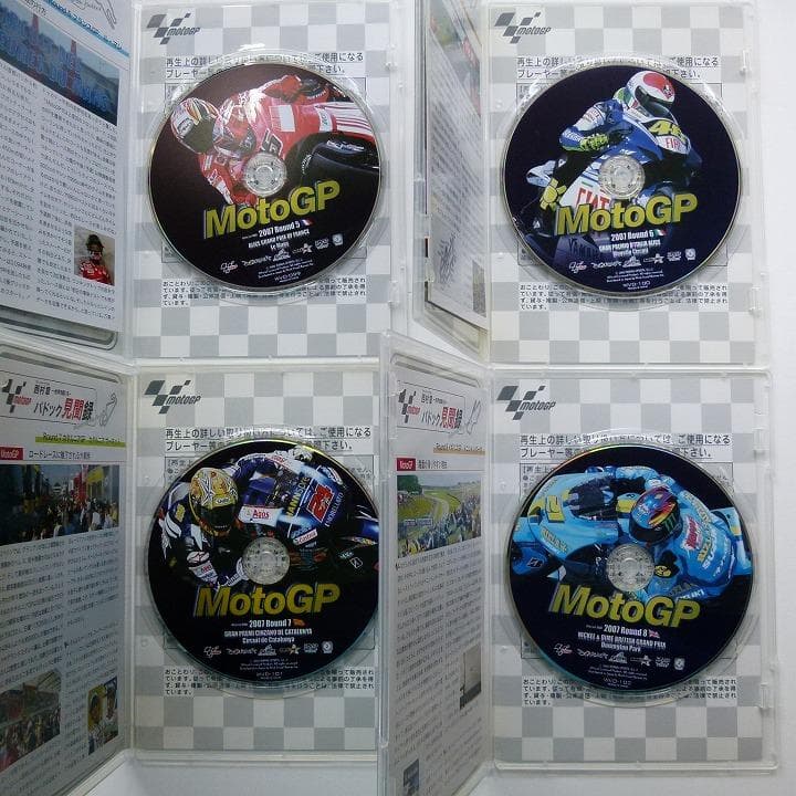 DVD MotoGP 2007 全18巻セット ストーナー ペドロサ ロッシ