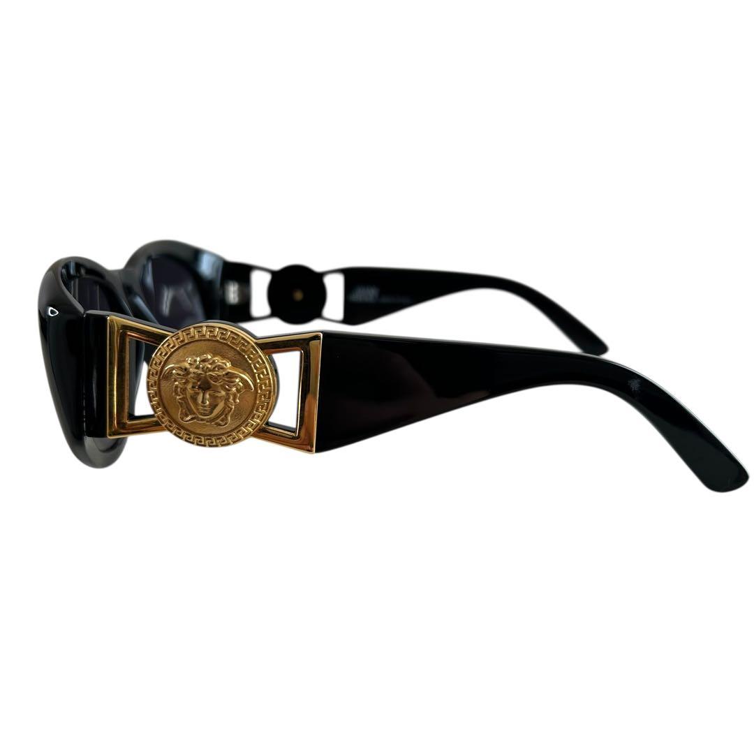 【美品】 VERSACE メデューサ キャットアイ サンバースト サングラス