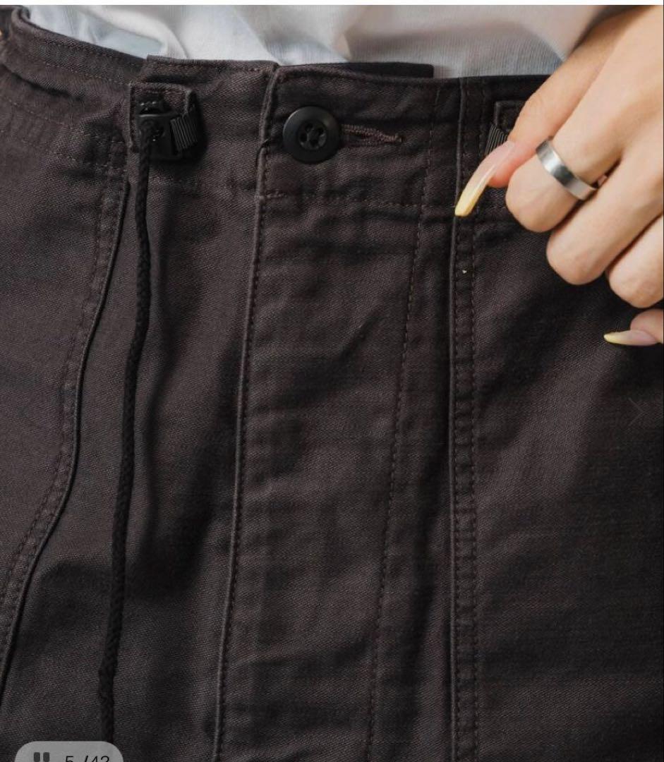 【最終価格】ニードルズ　NEEDLES STRING FATIGUE SKIRT