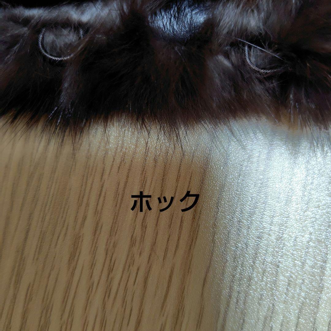 SOBOL ソボル　ロシアンセーブル　マフラー　ブラウン
