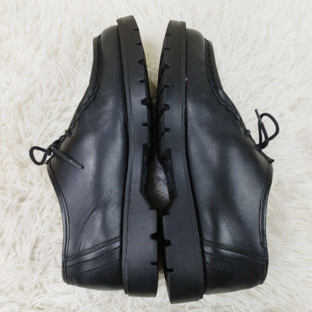 ✨美品✨ クレマン パドレ チロリアンシューズ Uチップ モカシン レザー 黒