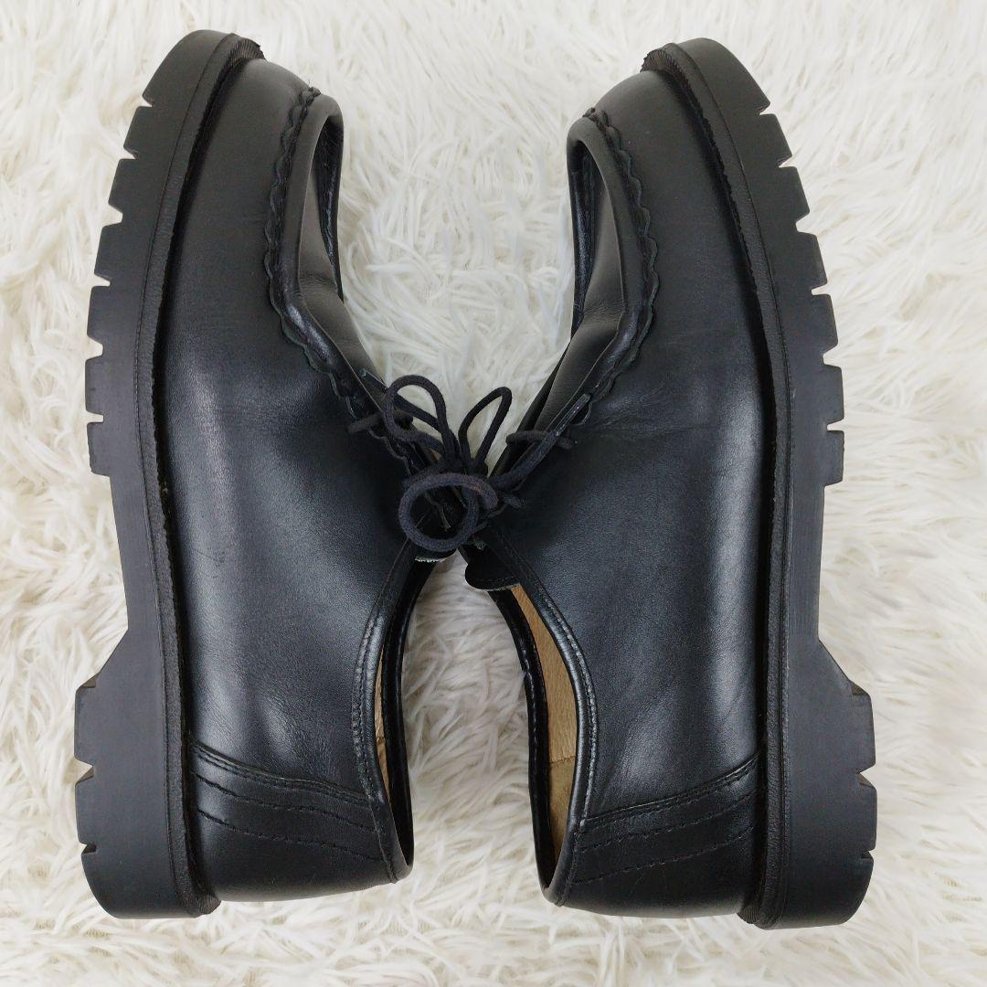 ✨美品✨ クレマン パドレ チロリアンシューズ Uチップ モカシン レザー 黒