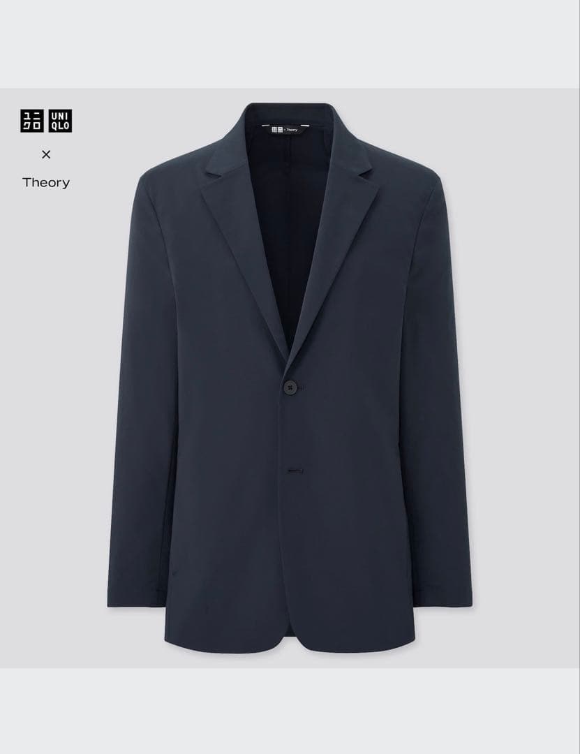 UNIQLO × Theory スーツ　セットアップ　ネイビー XLサイズ