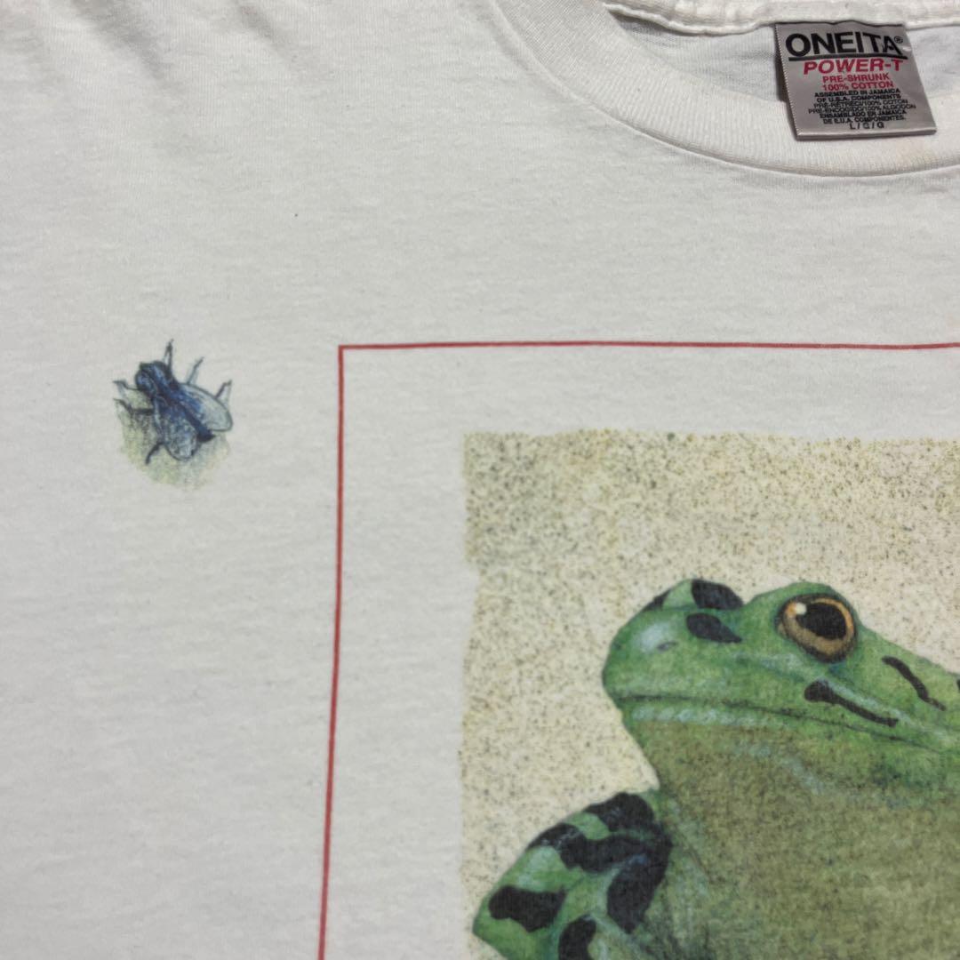 激レア 90s WILL BULLAS ヴィンテージ アートTシャツ フロッグ