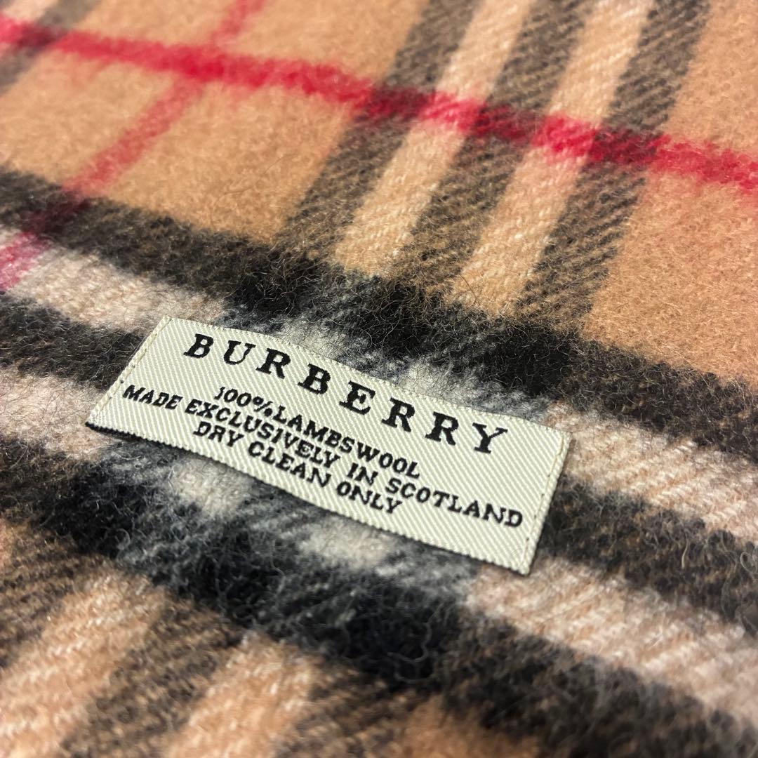 バーバリー　BURBERRY ノバチェック　マフラー 状態良好♪
