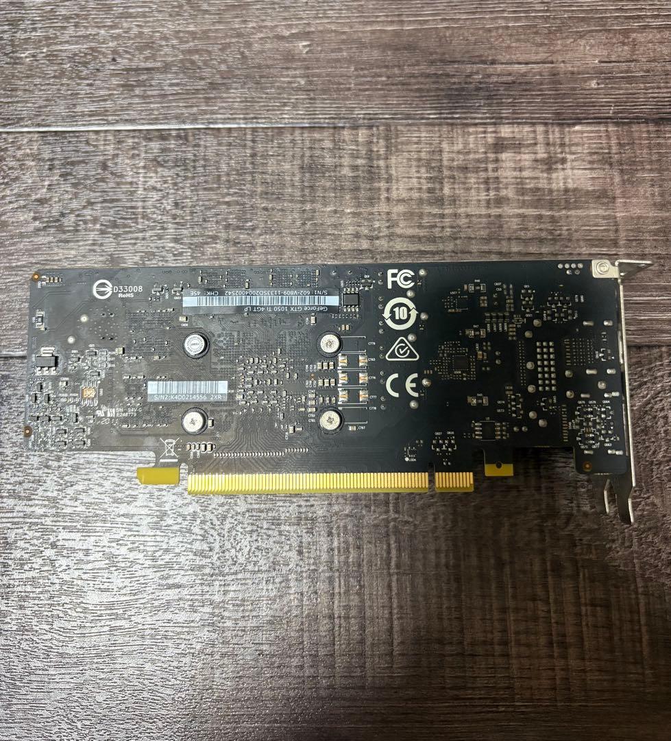 MSI GeForce GTX 1050 Ti 4GT LP ジャンク