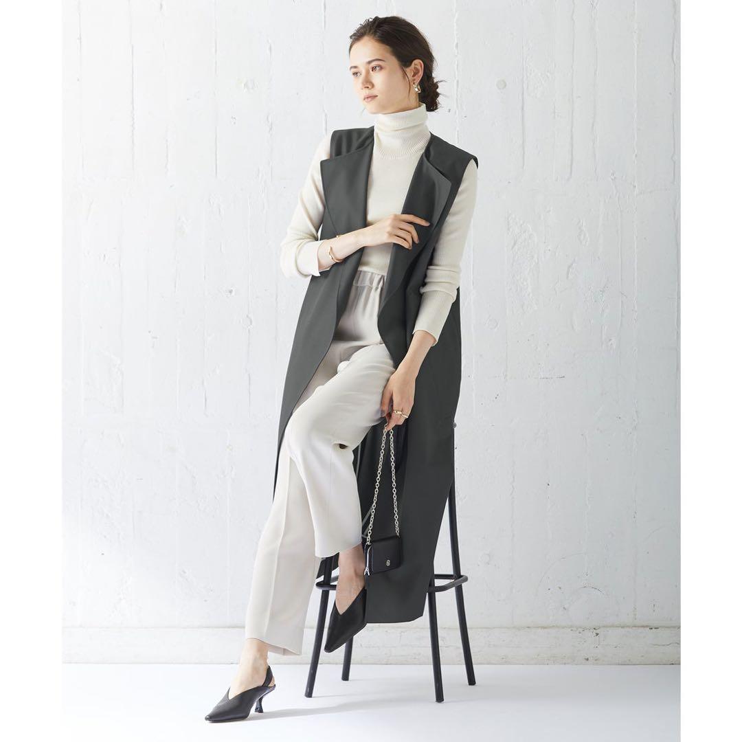 【完売モデル】ICB T/Cシャンブレーツイル 3WAYコート チャコール L