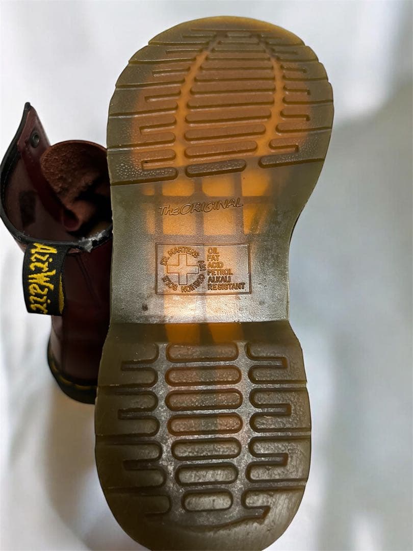 ぽ*。様 Dr.Martens 8ホール チェリーレッド UK5 24cm 正規