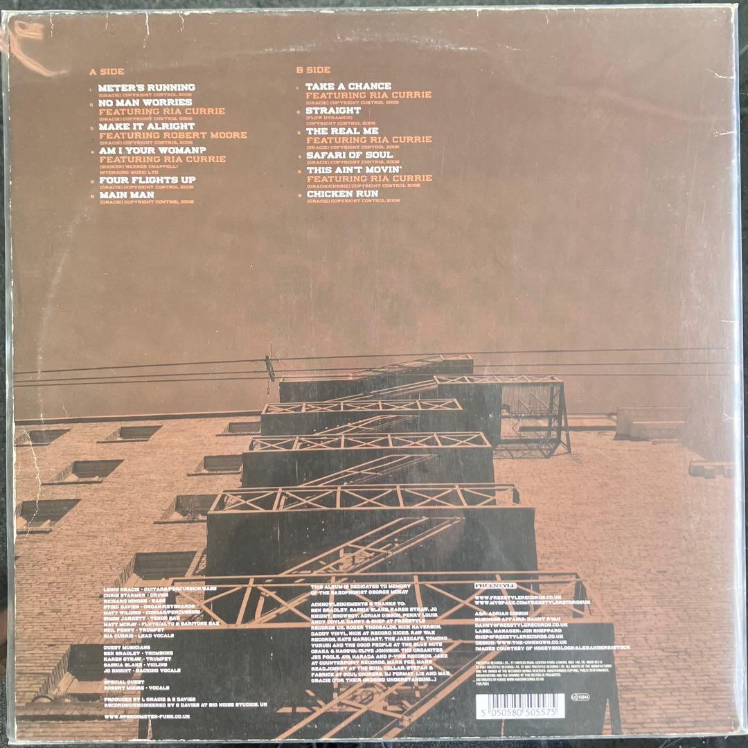 speedometer / Four Flights Up　レコード