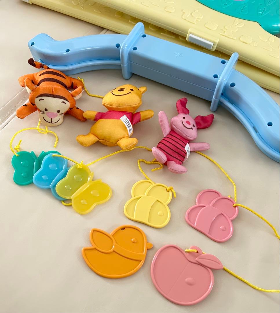 【美品 】ベビージム プーメリー 6WAYジムにへんしんメリー プーさん