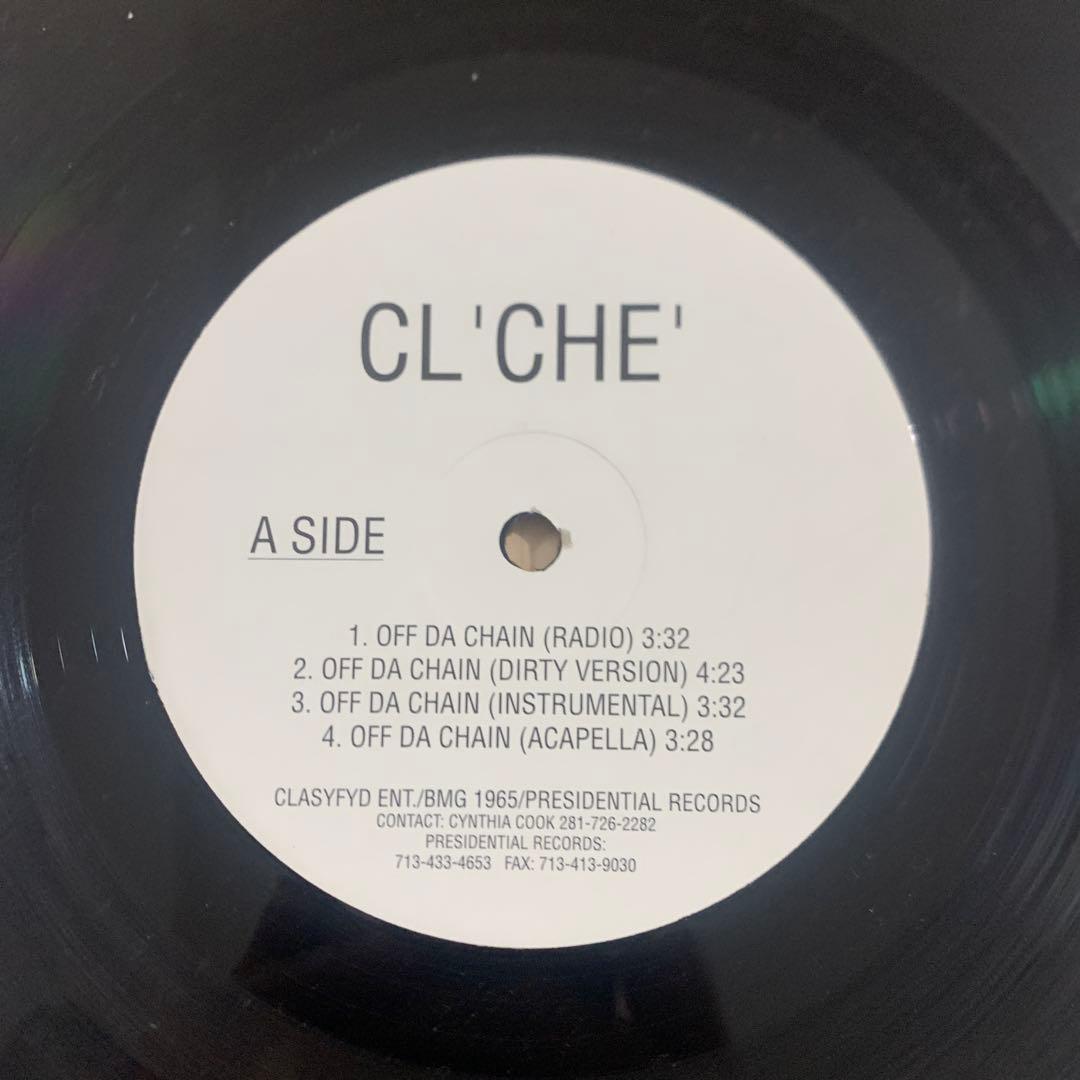 洋楽 CL'CHE' off da chain g-rap