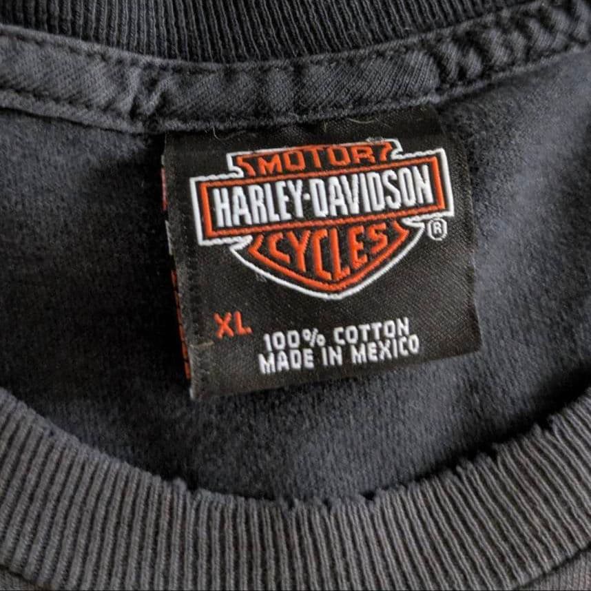 激フェード　ハーレーダビットソン　HarleyDavidson　Tシャツ XL