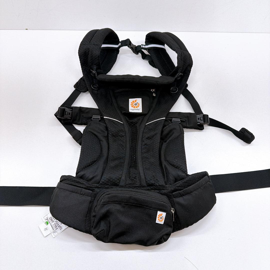 【美品】ergobaby OmniBreeze 抱っこ紐 オニキスブラック