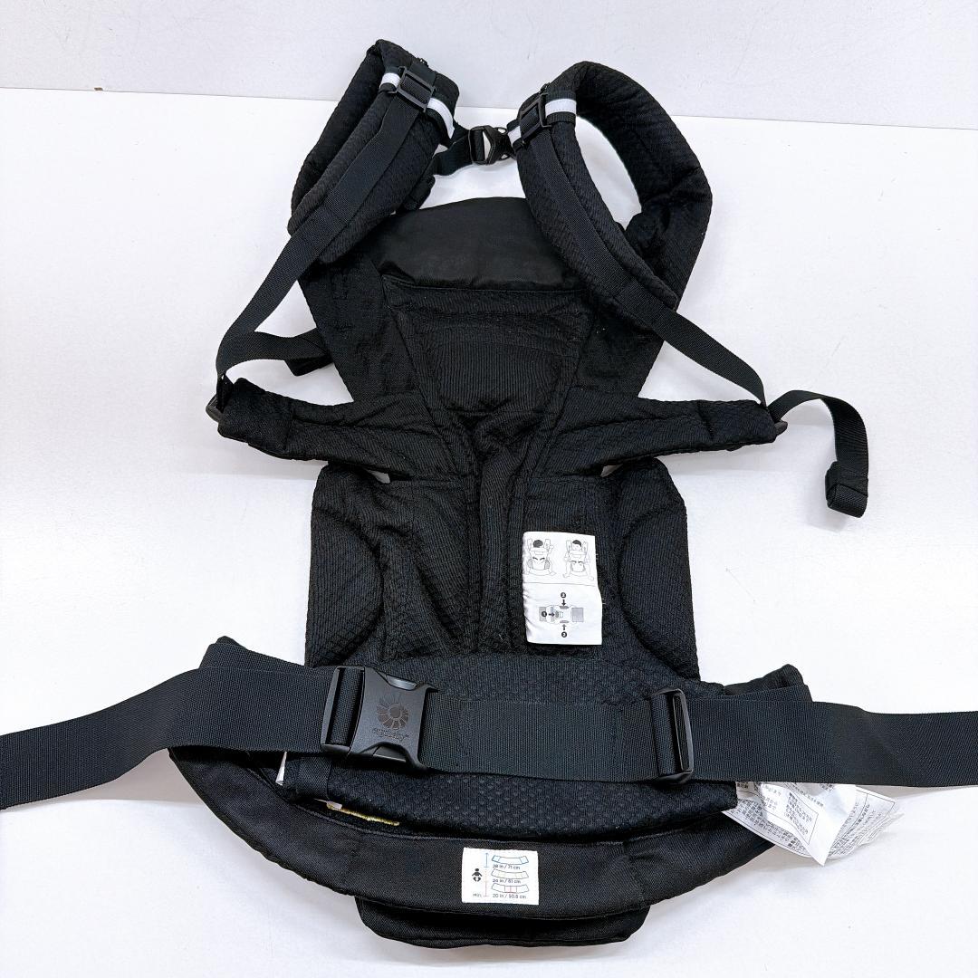 【美品】ergobaby OmniBreeze 抱っこ紐 オニキスブラック