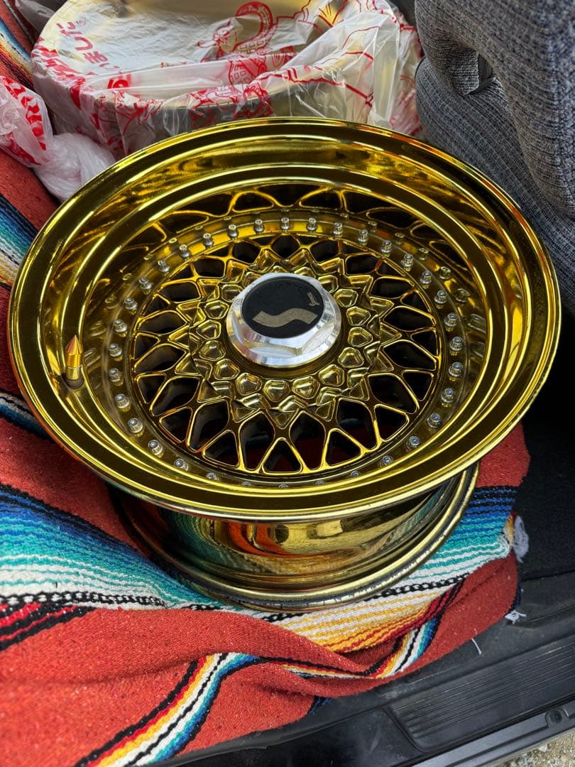 ゴールド スタンスコンセプト　pcd100 15インチ