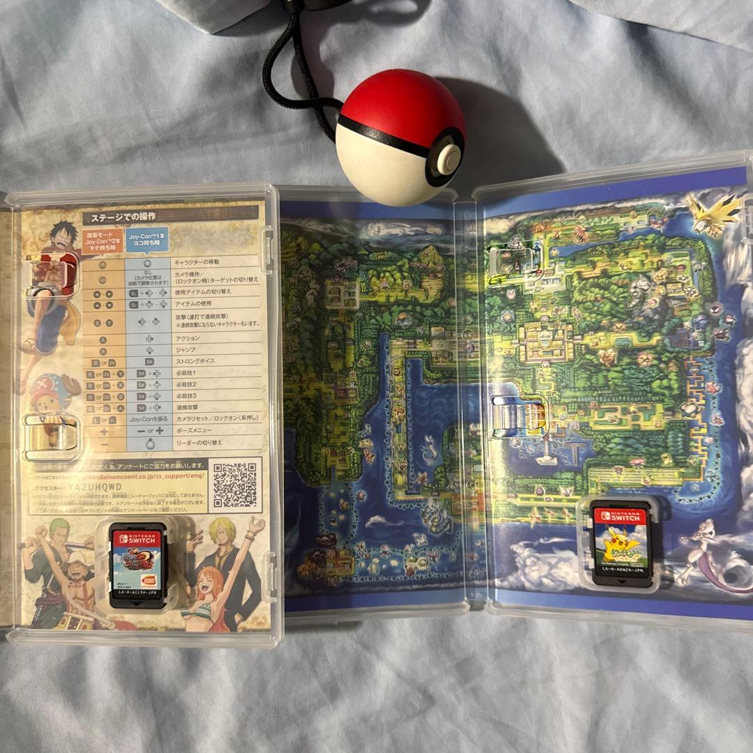 Let's Go! ピカチュウ(モンスターボール付き) ワンピース3点セット