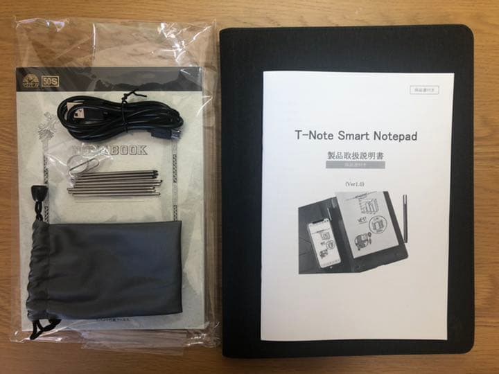 T-Note デジタル　アナログ保存ノート　smart notepad