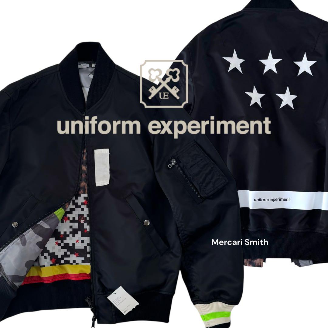 ジャケット・アウター UNIFORM EXPERIMENT REVERSIBLE MA-1 2 M
