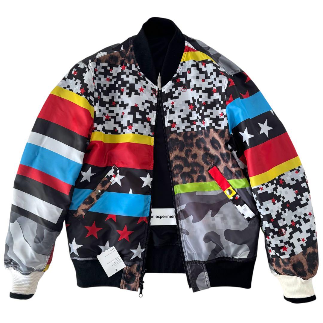 ジャケット・アウター UNIFORM EXPERIMENT REVERSIBLE MA-1 2 M