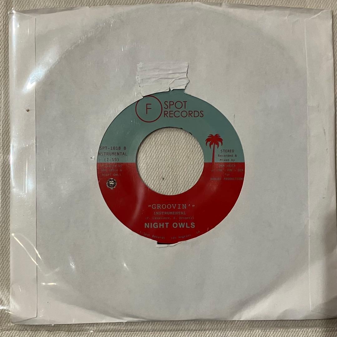 NIGHT OWLS 「Groovin'」カバー 7インチ レコード
