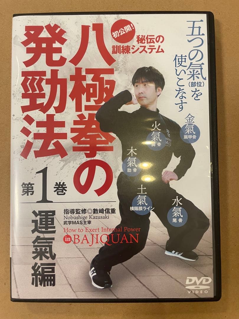 DVD 「八極拳の発勁法 」2巻セット　運氣(うんき)編　用法(ようほう)編