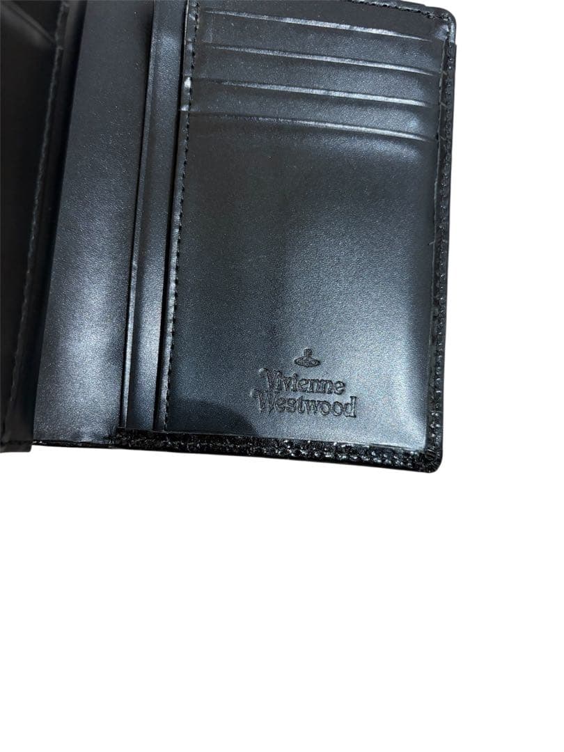 限定品　Vivienne Westwood エナメル　二つ折り　がま口　財布