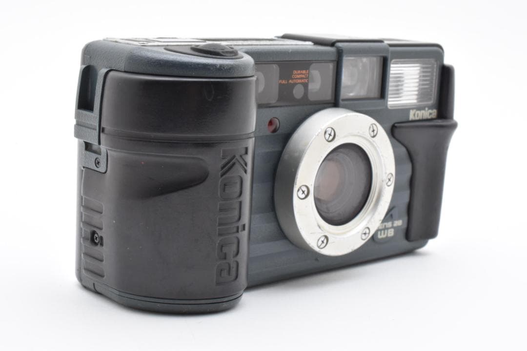 【動作良好】Konica フィルムカメラ 現場監督 LENS 28 WB
