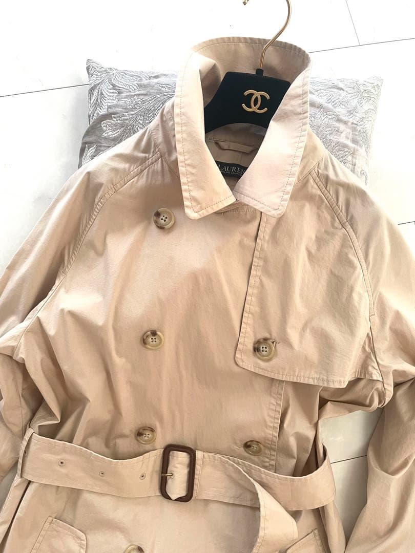 LAUREN RALPH LAUREN ベージュトレンチコート サイズ2