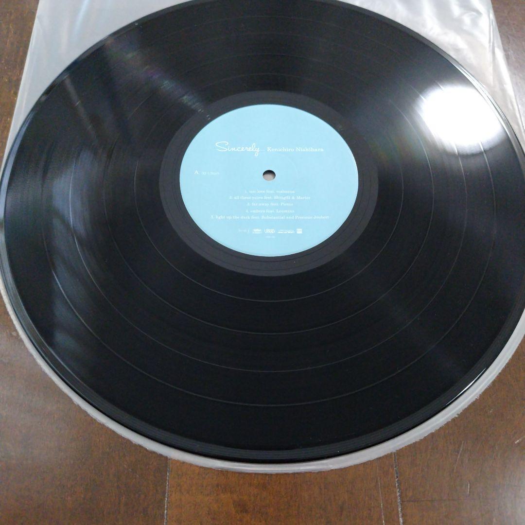 【限定盤レコード2枚】西原健一郎　Sincerely…　illuminus