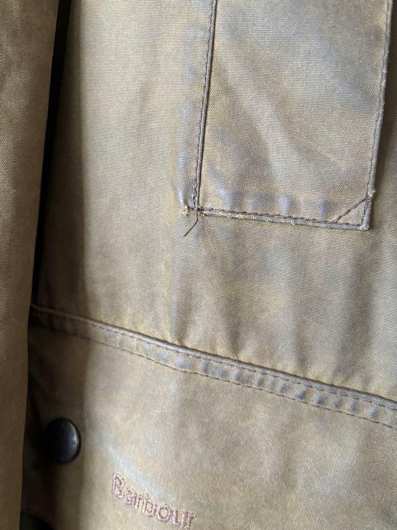 80～90s Barbour オイルドジャケット ビデイル 3ワラント