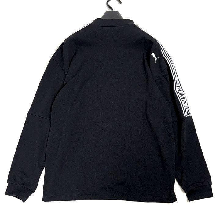 新品 プーマ ゴルフ ストレッチ モックネックシャツ オーバーサイズ 黒 XXL