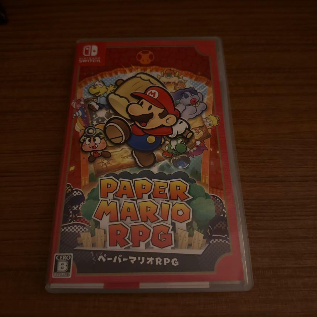 Nintendo Switch 本体セット + ペーパーマリオ付き 動作良好
