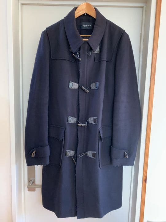 レア品　YVES SALOMON ダッフルコート　ステンカラーコート