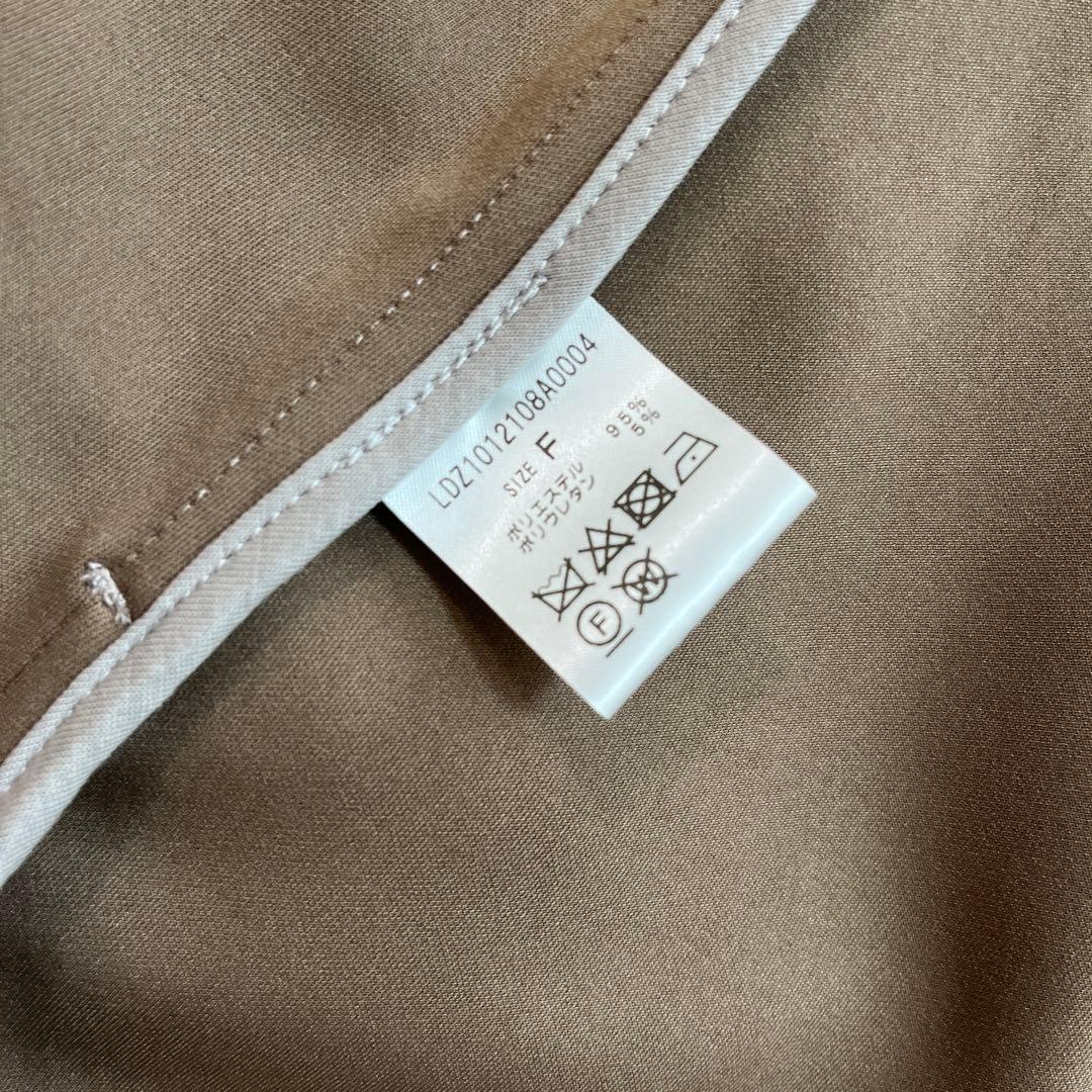 ✨新品・未使用✨　Loungedress ノーカラー　エコスエードコート