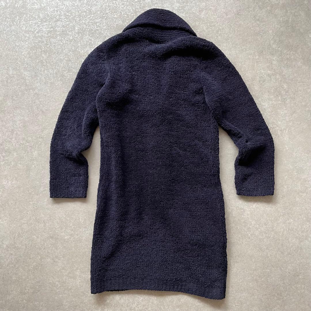 新品同様【定価3万】カシウェア ロングカーディガン ネイビー
