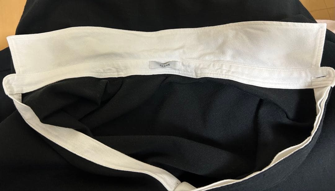 CLANE DEEP NECK WIDE RUGBY SHIRTラガーシャツ