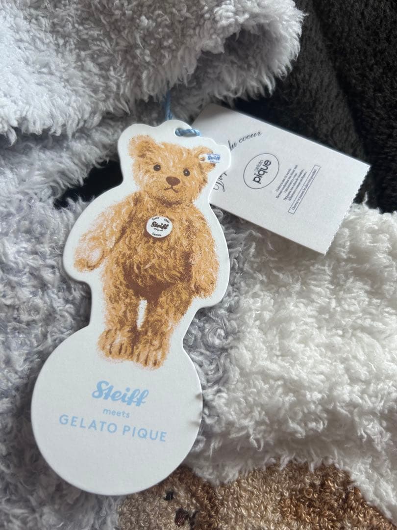 【新品・未使用】Steiff gelatopique ジェラートピケ×シュタイフ