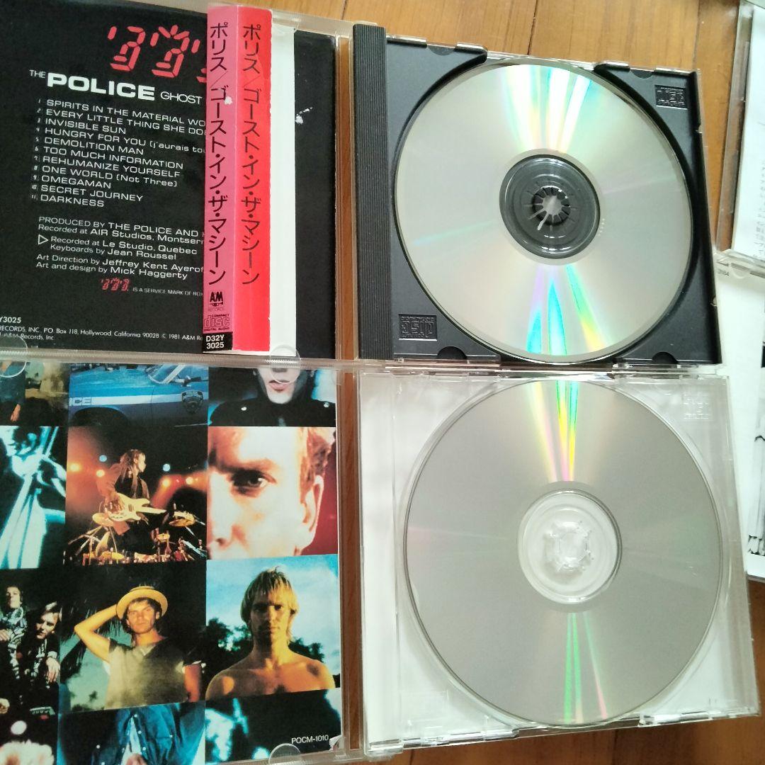 THE police +STING CD albumアルバム7枚+1枚まとめ売り