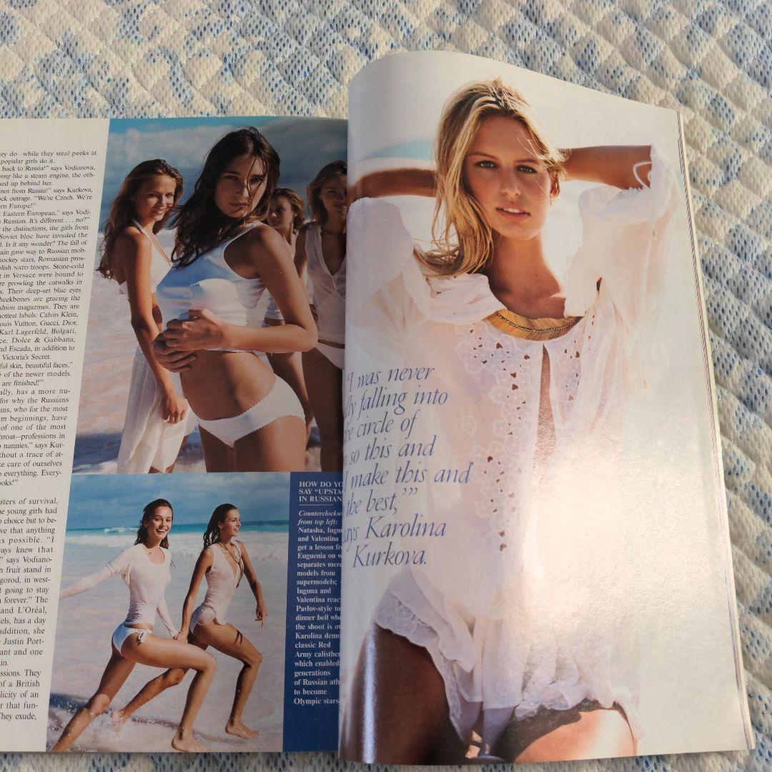 その他 Vanity Fair april 2005 Supermodels