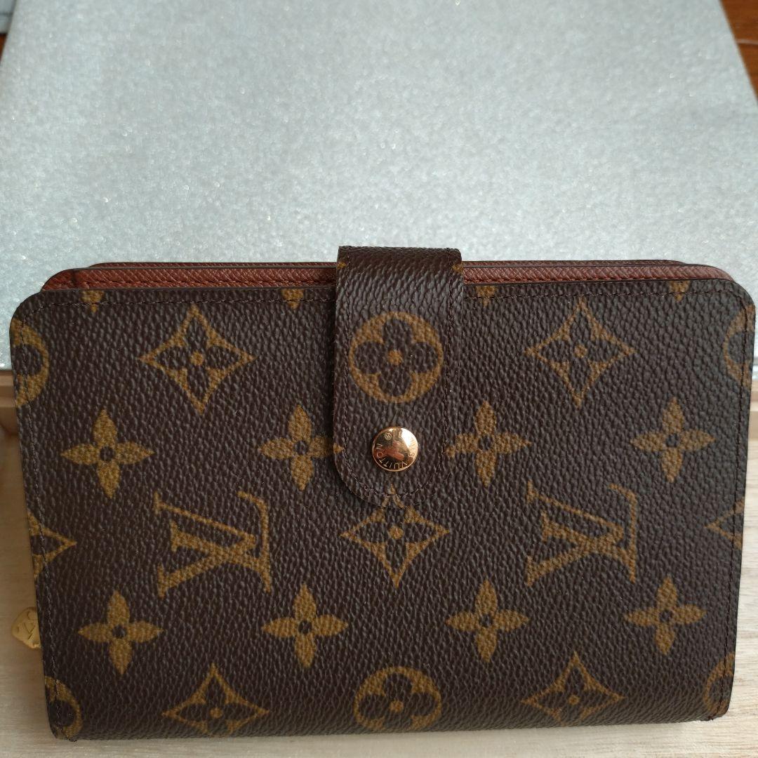 LOUIS VUITTON モノグラム　ポルトパピエ ジップ　パスケース付き財布